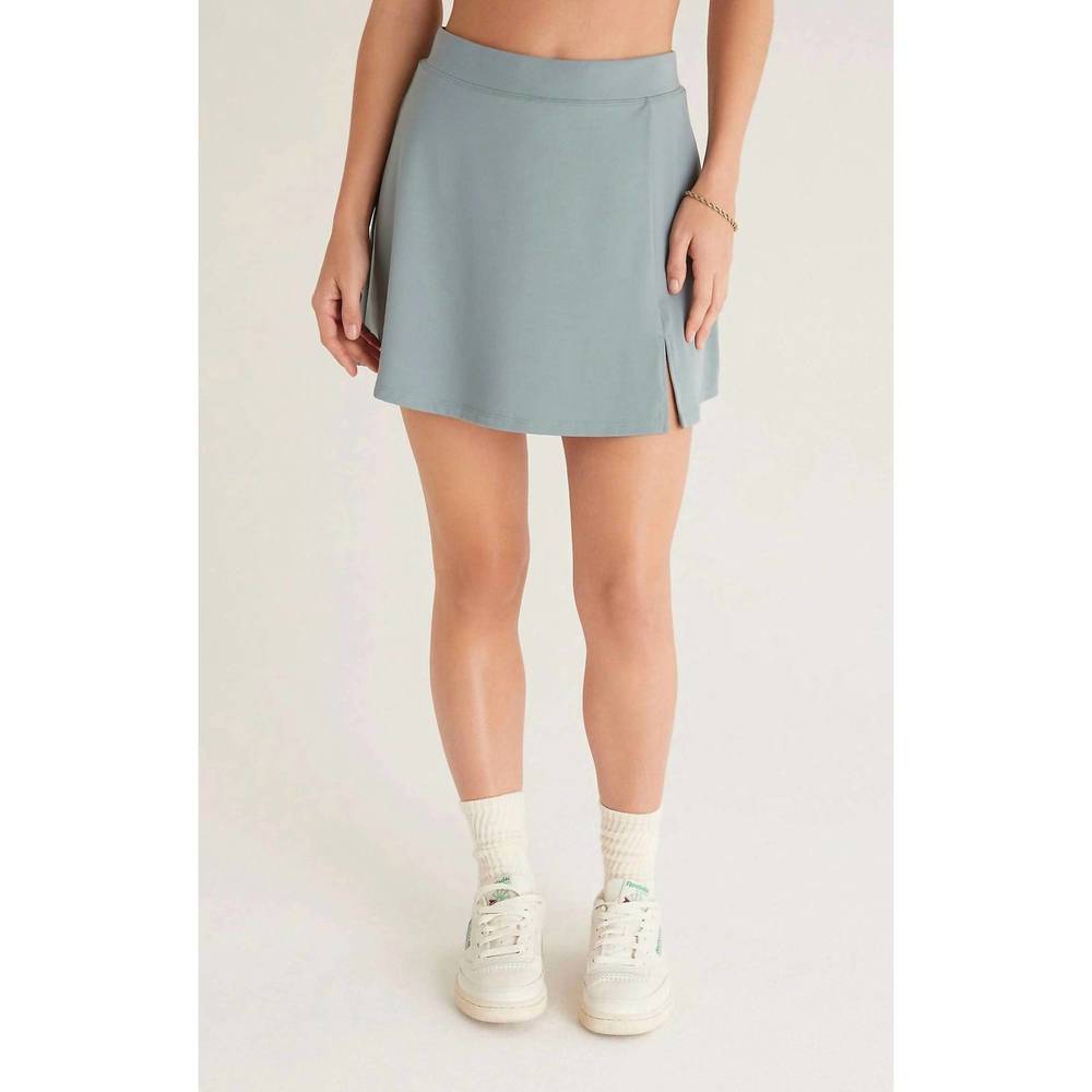 NEW Z SUPPLY hit the court skort in sage ash